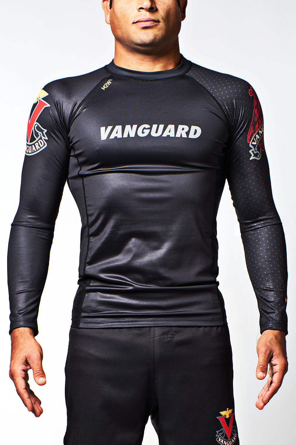 お取寄せ】VANGUARD / COMPETITORE ラッシュガード 長袖 BLACK