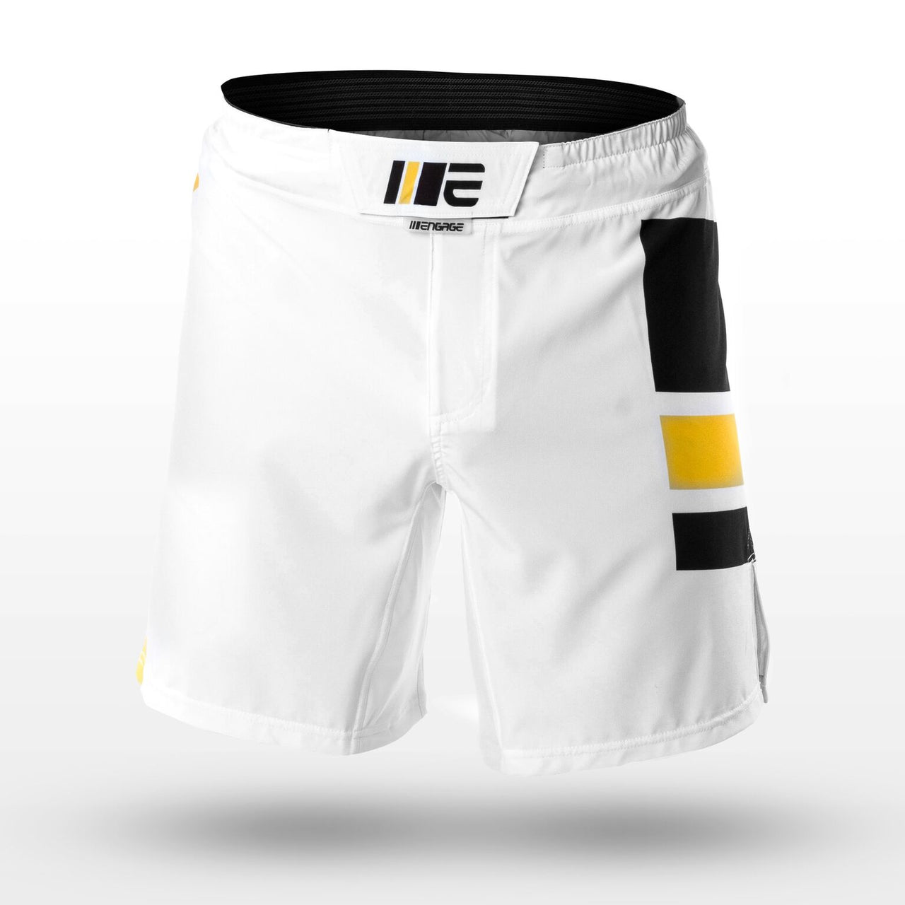 ENGAGE / Knights MMA Shorts - ファイトショーツ WHITE