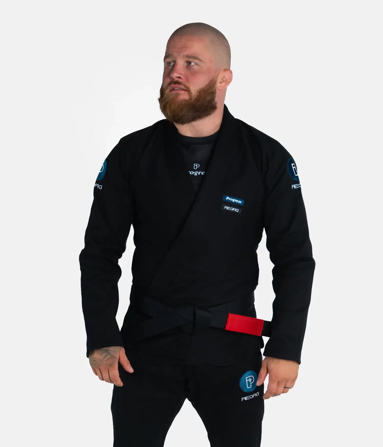【お取寄せ商品】Progress Jiu Jitsu / Progress x Reorg 柔術衣 - Black