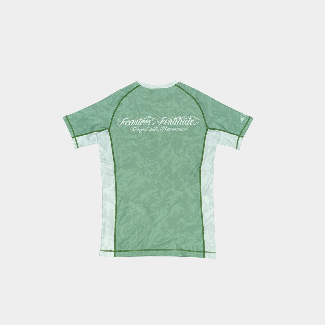 Tenmei Original / The Palette ラッシュガード 半袖 Green