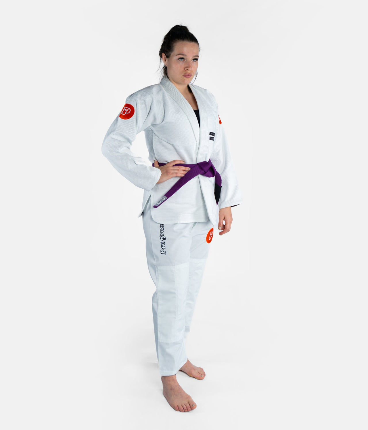 【お取寄せ商品】Progress Jiu Jitsu / Ladies Featherlight Lightweight Competition 柔術衣 - White