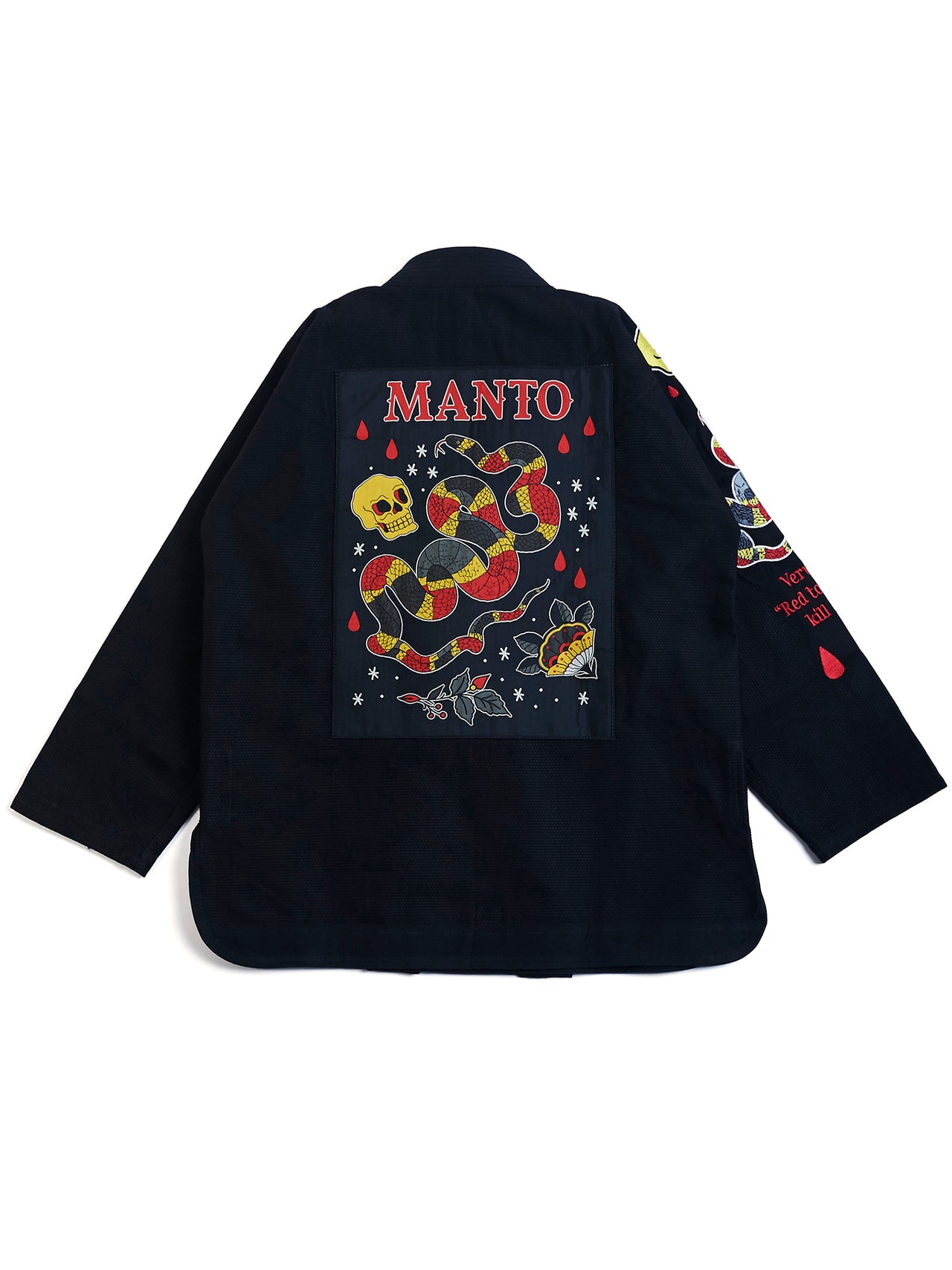 【お取寄せ商品】Manto / "CORAL" 柔術衣 Black