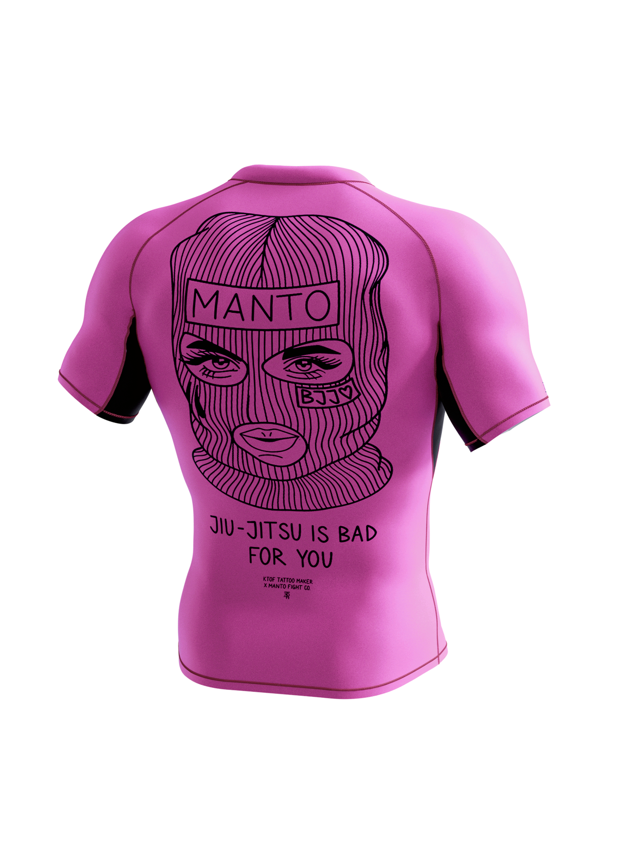 【お取寄せ商品】MANTO X KTOF / BALACLAVA ラッシュガード Pink