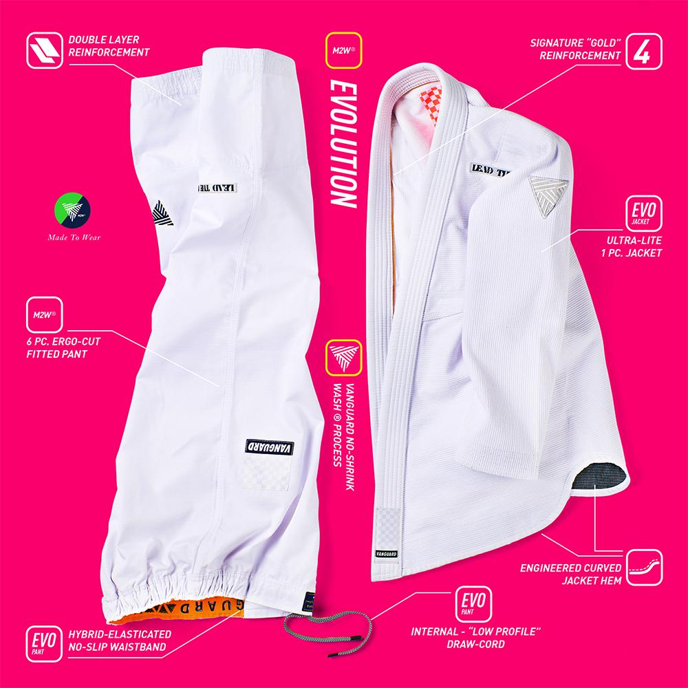 VANGUARD / EVOLUTION 柔術衣 WHITE
