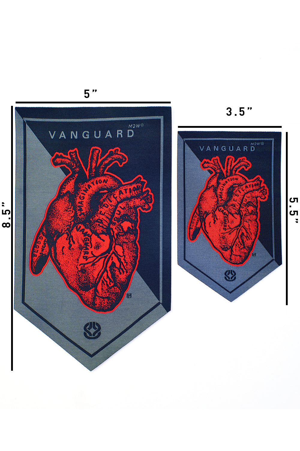 VANGUARD / VANGUARD HEART パッチ 2-PACK