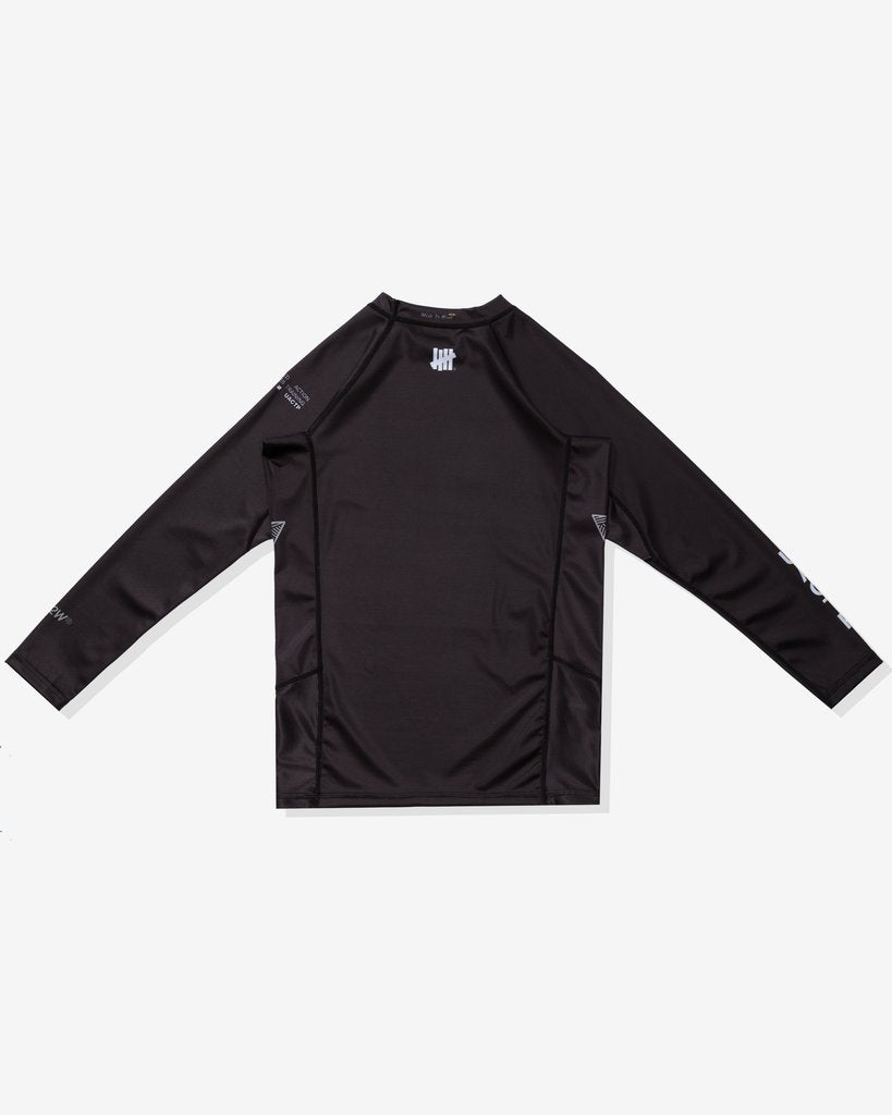 Vanguard for Undefeated / UACTP PERFORMANCE JIU JITSU TECH L/S ラッシュガード - BLACK